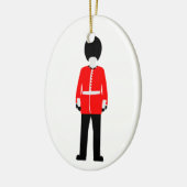 British Queen's Guard Keramisch Ornament (Links)