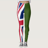 British Racing Green Leggings (Voorkant)
