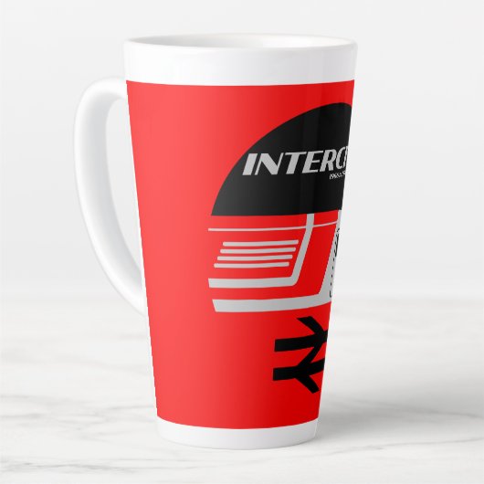 British Rail Intercity Classic Train Enthusiast Latte Mok (Linkerhoek)