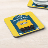 British Rail Train Enthusiast Bier Onderzetter (Linkerzijde)