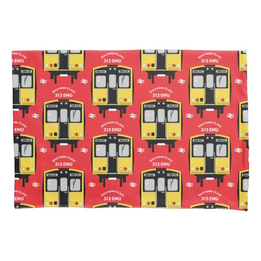 British Rail Train Enthusiast Kussensloop (Voorkant-Links)