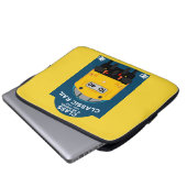 British Rail Train Enthusiast Laptop Sleeve (Voorkant onderkant)