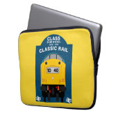 British Rail Train Enthusiast Laptop Sleeve (Voorkant Links)
