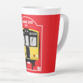 British Rail Train Enthusiast Latte Mok (Rechterhoek)