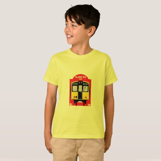 British Rail Train Geeks T-shirt (Voorkant volledig)