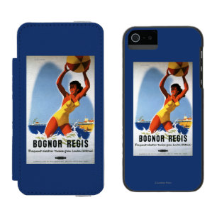 British Railways Girl and Beachball Poster