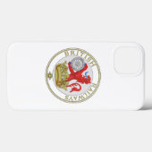 British Railways Leeuw logo Case-Mate iPhone Case (Achterkant (horizontaal))