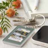 British Railways Windsor Castle Thames Poster Sleutelhanger (Voorkant Rechts)