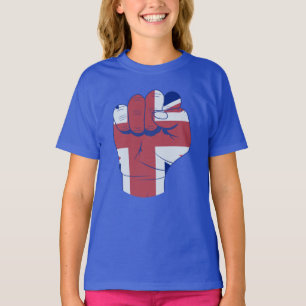 British Raised Fist T-shirt