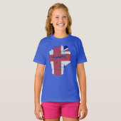 British Raised Fist T-shirt (Voorkant volledig)