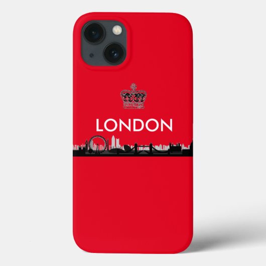 British Red London Case-Mate iPhone Case (Achterkant)