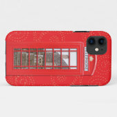 British Red Phone Box iPhone Galaxy Razr Coque (Dos (Horizontal))