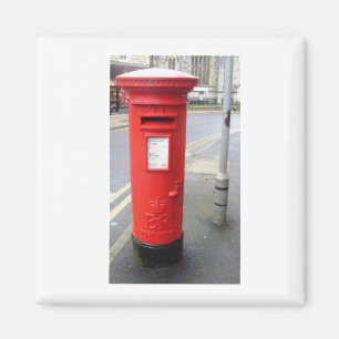 British Red Post Box Magneet