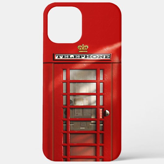 British Red Telephone Booth Case-Mate iPhone Case (Achterkant)