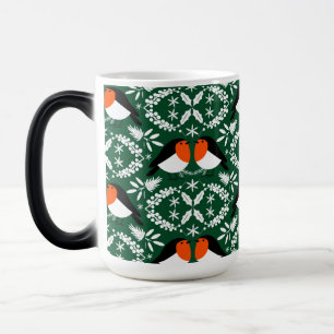 British Robin Redbreast Magische Mok