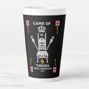 British Royal Coronation King Charles III Latte Mok