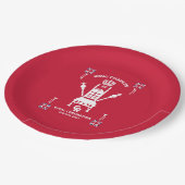 British Royal Coronation King Charles III Papieren Bordje (Gekanteld)