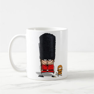 British Royal Guard en Dog Funny Mug Koffiemok