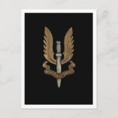 British SAS Briefkaart (Voorkant)