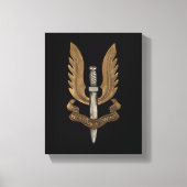 British SAS Canvas Afdruk (Voorkant)