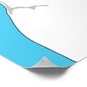 British Seaside Resort Seagull Retro Travel Poster (Hoek)