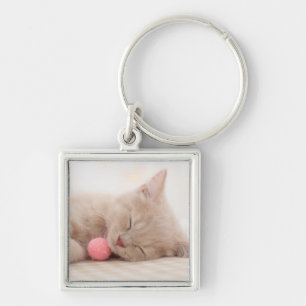 British Shorthair Cat Sleutelhanger