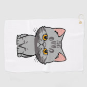 British Shorthair Golfhanddoek (Horizontaal)