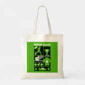 British Soccer Tote Bag (Achterkant)