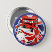 British Souvenirs ~ Button (Voorkant /achterkant)