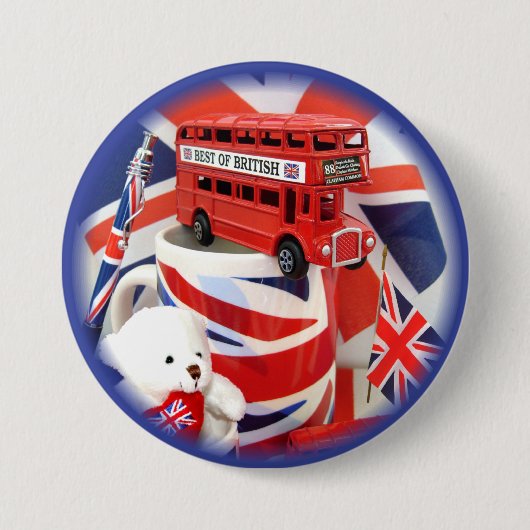 British Souvenirs ~ Button (Voorkant)