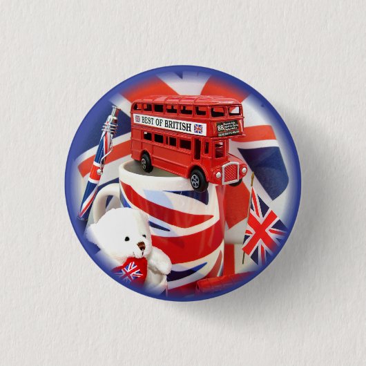 British Souvenirs ~ Button (Voorkant)