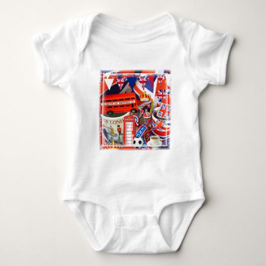 British Souvenirs Romper (Voorkant)