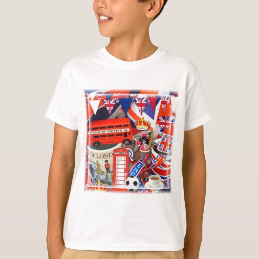 British Souvenirs T-shirt (Voorkant)