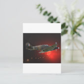 British Spitfire Briefkaart (Staand voorkant)