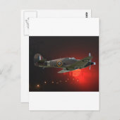 British Spitfire Briefkaart (Voorkant / Achterkant)