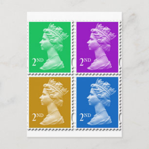British Stamp Card Briefkaart