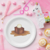 British Sticky Toffee Pudding Dessert Foodie Bord (Feest)