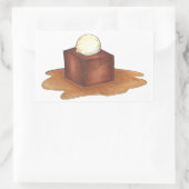 British Sticky Toffee Pudding Dessert Sticker (Tas)