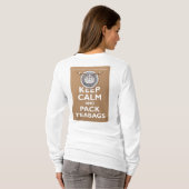 'British Teabag Advice' T-shirt (Achterkant volledig)