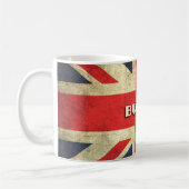 British Text on Union Jack Grunge | Bugger Koffiemok (Links)