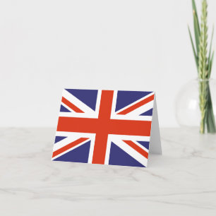 British Union Jack Flag Note-kaarten Kaart