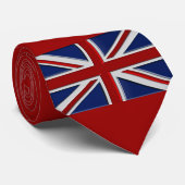 British Union Jack Flag Patriotic Stropdas Series (Opgerold)