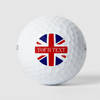 British Union Jack golfballset | Engelse trots