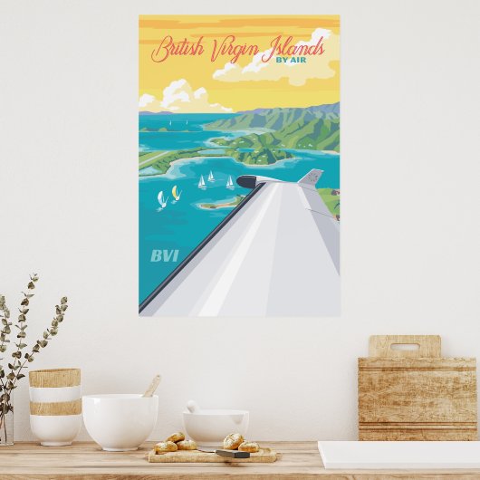 British Virgin Islands Poster (Cuisine)