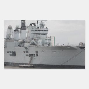 British Vliegtuig Carrier Rechthoekige Sticker