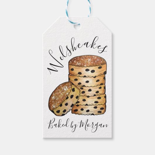 British Welsh Cakes Welshcakes Homemade van Cadeaulabel (Voorkant)