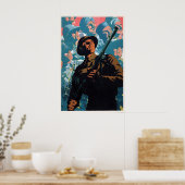 British WWII Propaganda Poster Soldier with Bren (Cuisine)