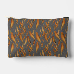 British Yorkshire Canary Grey Achtergrond Etui