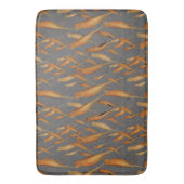 British Yorkshire Canary Grey Brocade Achtergrond Badmat (Voorkant Verticaal)