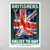 Britishers Enlist Today (US02116) Poster (Voorkant)